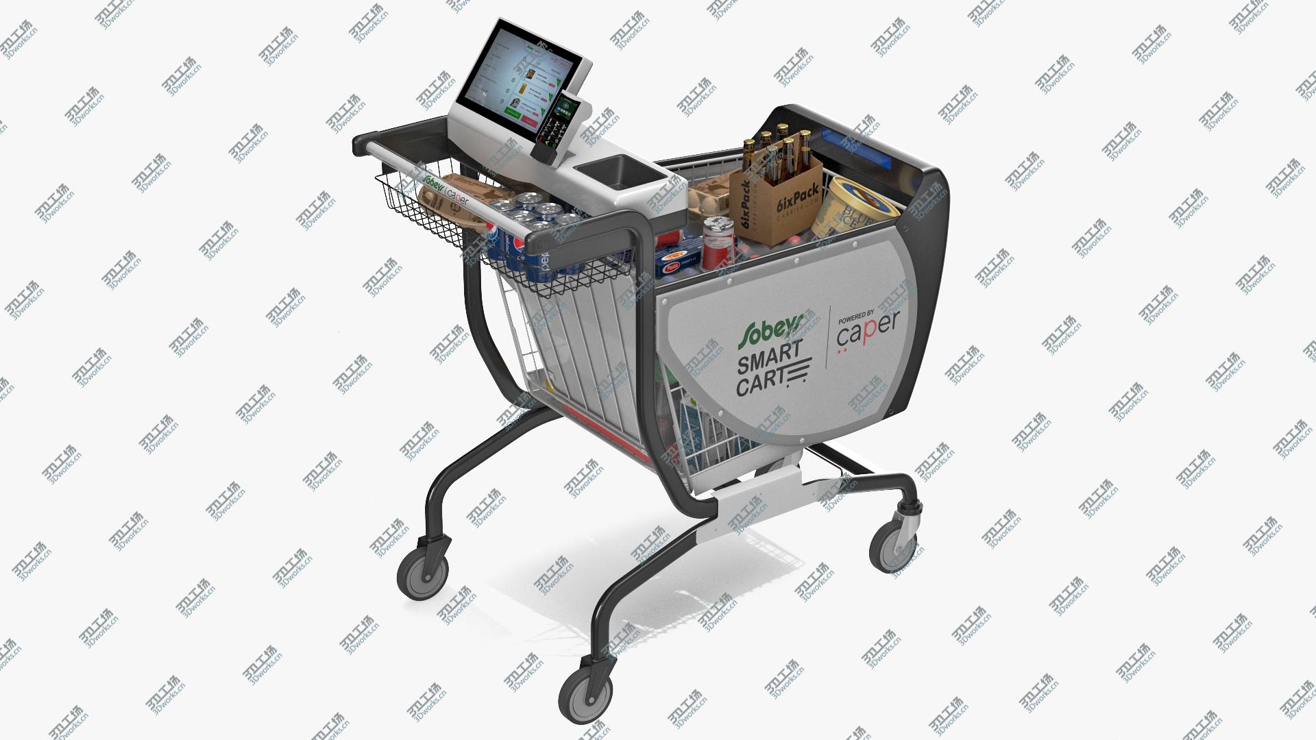 images/goods_img/202105074/Caper Smart Shopping Cart with Goods model/1.jpg